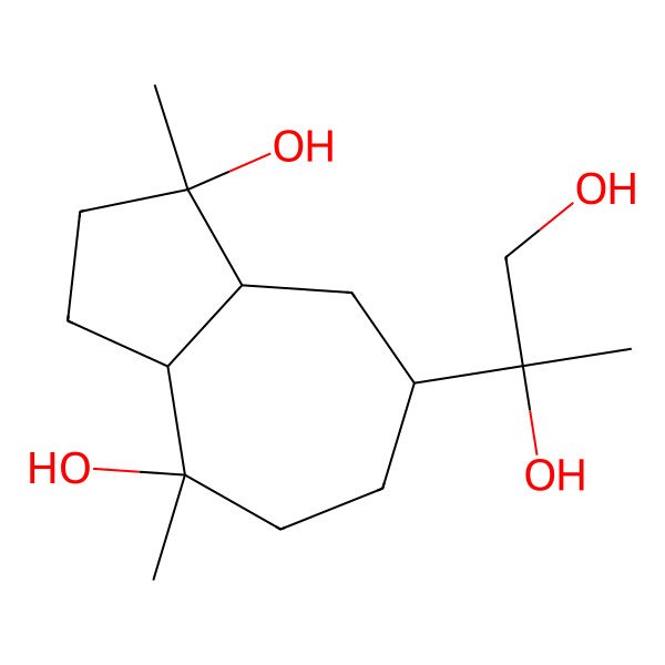 2D Structure of Xylaguaianol B