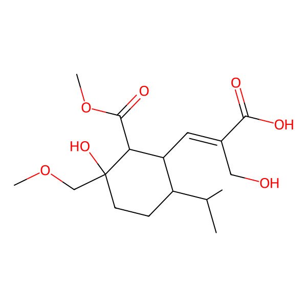 2D Structure of Xylaric acid C