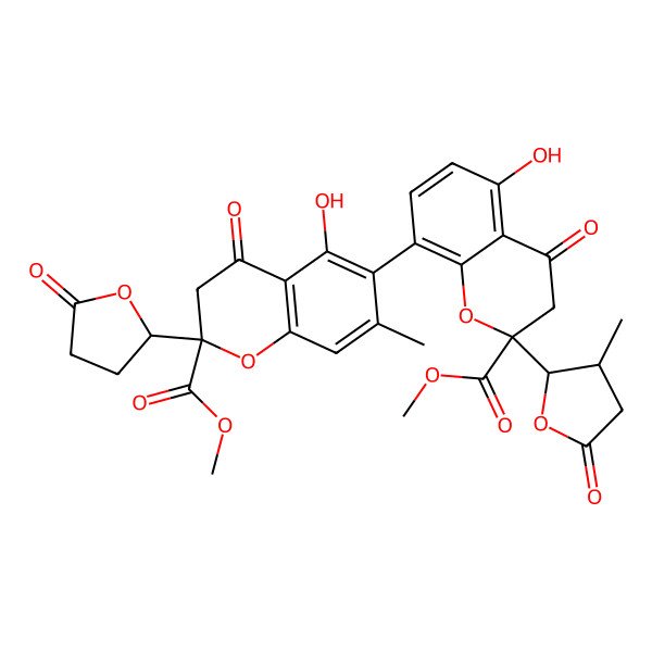 2D Structure of Xylaromanone B