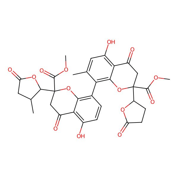 2D Structure of Xylaromanone C