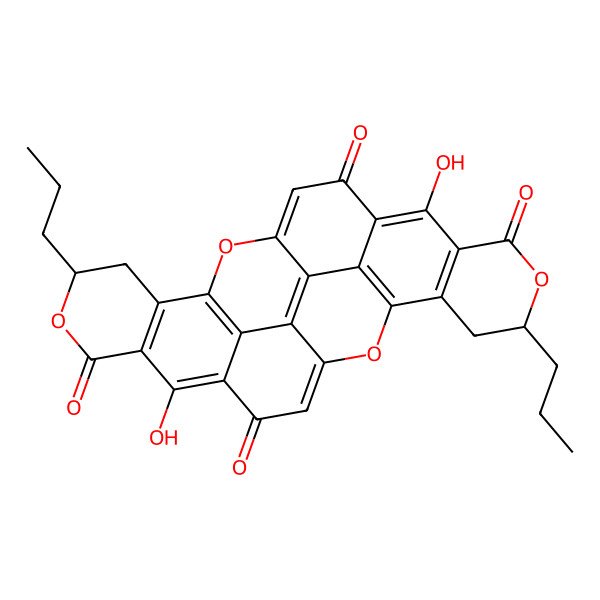 2D Structure of Xylindein