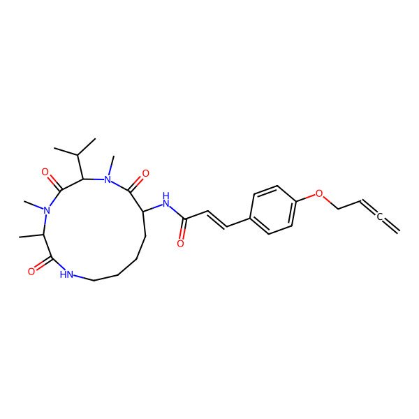 2D Structure of Xyloallenolide A
