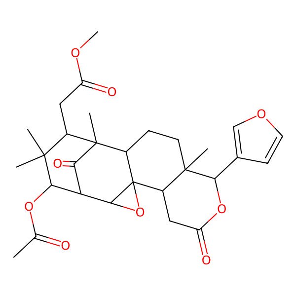 2D Structure of Xylocarpin