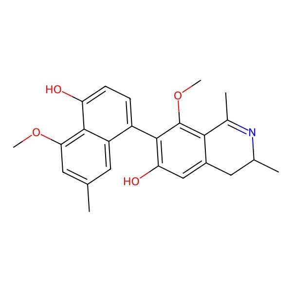 2D Structure of Yaoundamine A