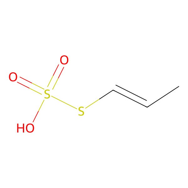 2D Structure of (Z)-1-sulfosulfanylprop-1-ene