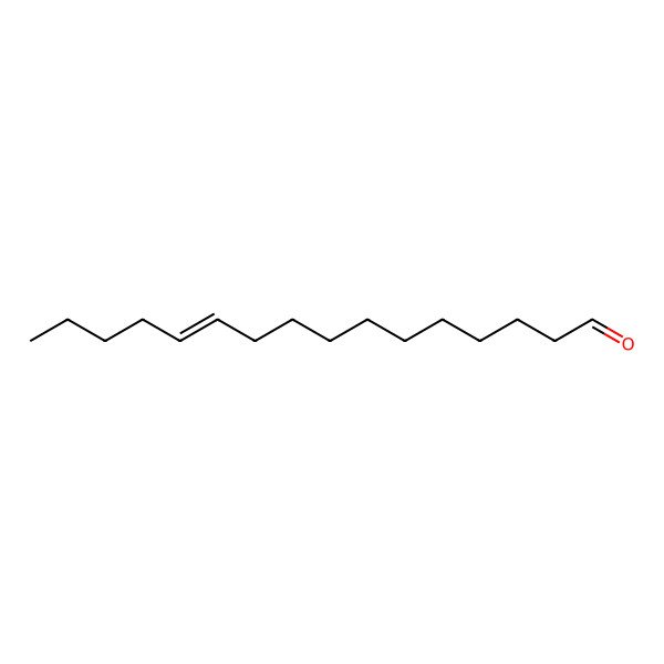 2D Structure of (Z)-11-Hexadecenal