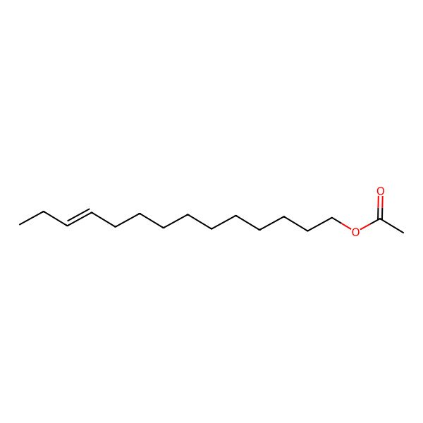 2D Structure of 11-Tetradecenyl acetate