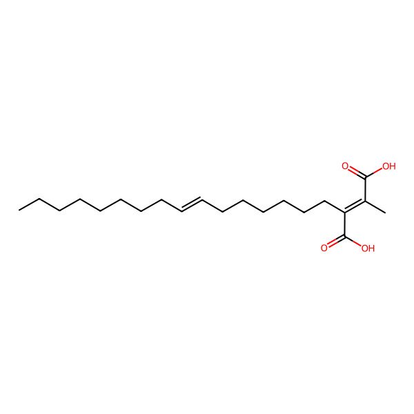 2D Structure of (Z)-2-((Z)-Hexadec-7-enyl)-3-methyl-but-2-enedioic acid
