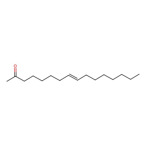 2D Structure of Hexadec-8-en-2-one