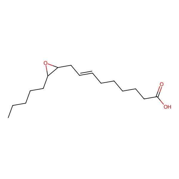 2D Structure of (Z)-9-[(2S,3R)-3-pentyloxiran-2-yl]non-7-enoic acid