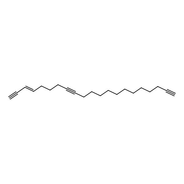 2D Structure of (Z)-henicos-3-en-1,8,20-triyne