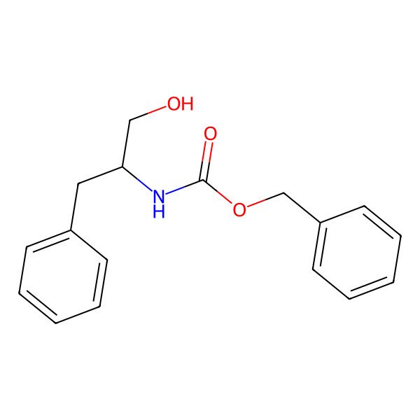 2D Structure of N-carbobenzoxy-L-phenylalanilol