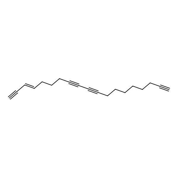 2D Structure of (Z)-nonadec-3-en-1,8,10,18-tetrayne