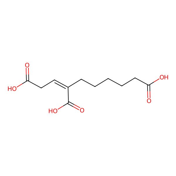 2D Structure of (Z)-oct-2-ene-1,3,8-tricarboxylic acid