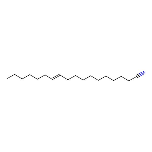 2D Structure of (Z)-octadec-11-enenitrile