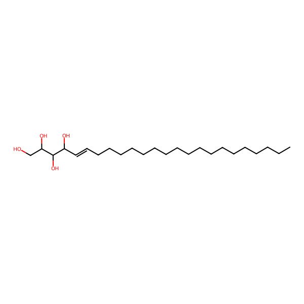 2D Structure of (Z,2R,3S,4S)-tetracos-5-ene-1,2,3,4-tetrol 2D Structure of (Z,2R,3S,4S)-tetracos-5-ene-1,2,3,4-tetrol