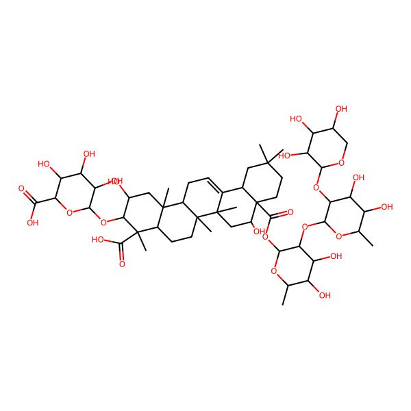 2D Structure of Zanhasaponin B