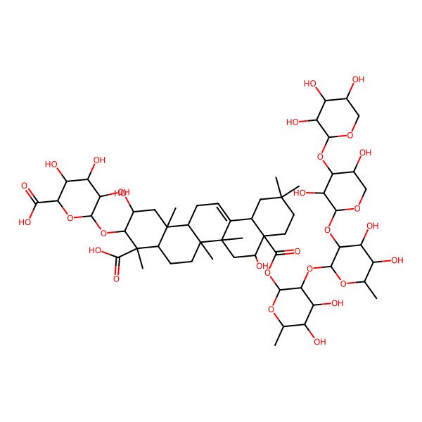 2D Structure of zanhasaponin C