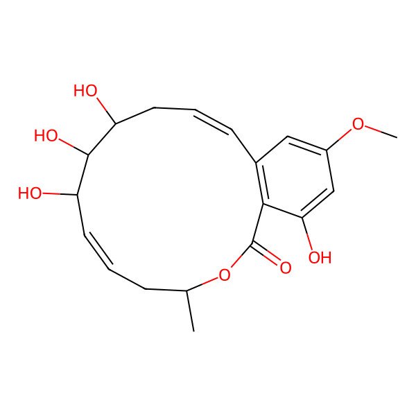 2D Structure of Zeaenol