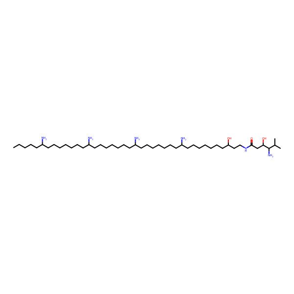 2D Structure of Zeamine I