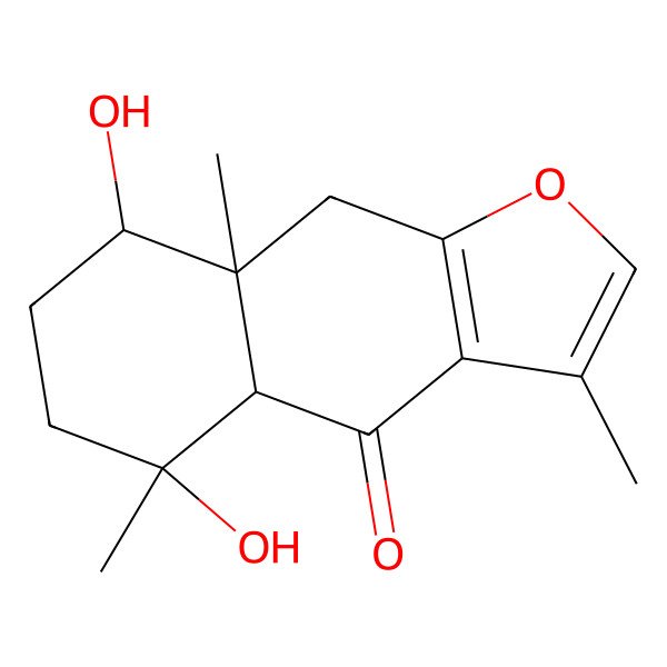 2D Structure of Zedoarofuran
