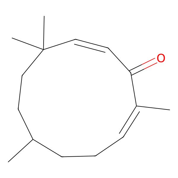 2D Structure of Zerumbodienone