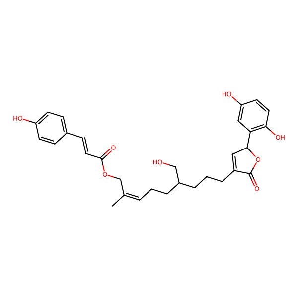 2D Structure of Zizhine J