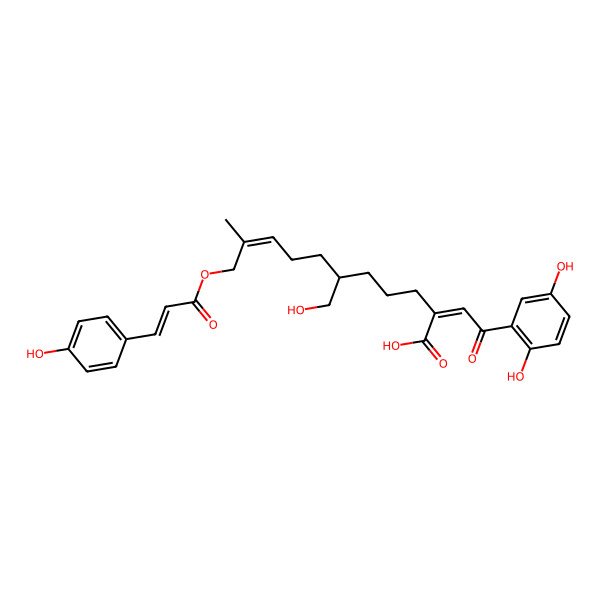 2D Structure of Zizhine L