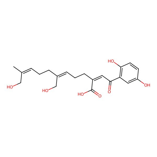2D Structure of Zizhine M