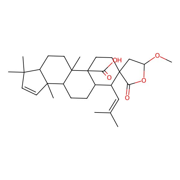 2D Structure of Zizimauritic Acid B 2D Structure of Zizimauritic Acid B