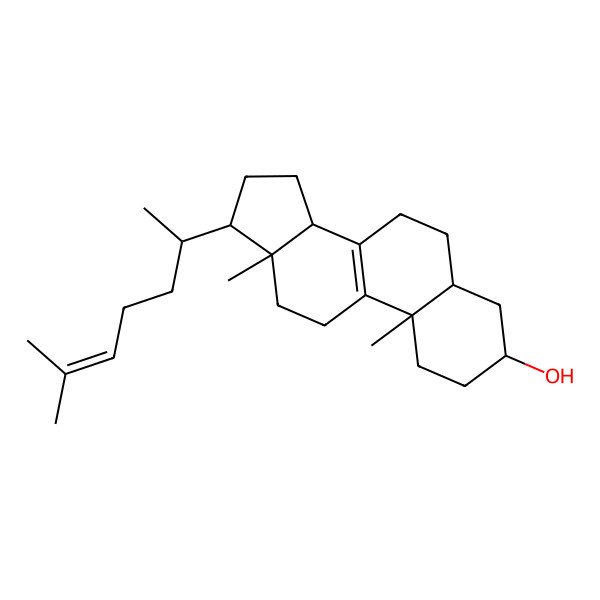 2D Structure of Zymosterol