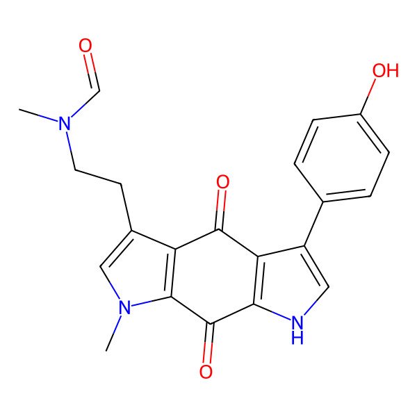 2D Structure of Zyzzyanone C