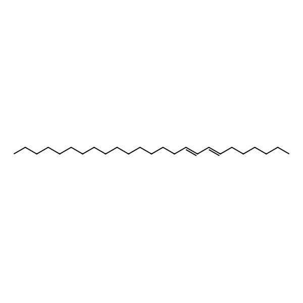 2D Structure of (z,z)-7,9-Pentacosadiene